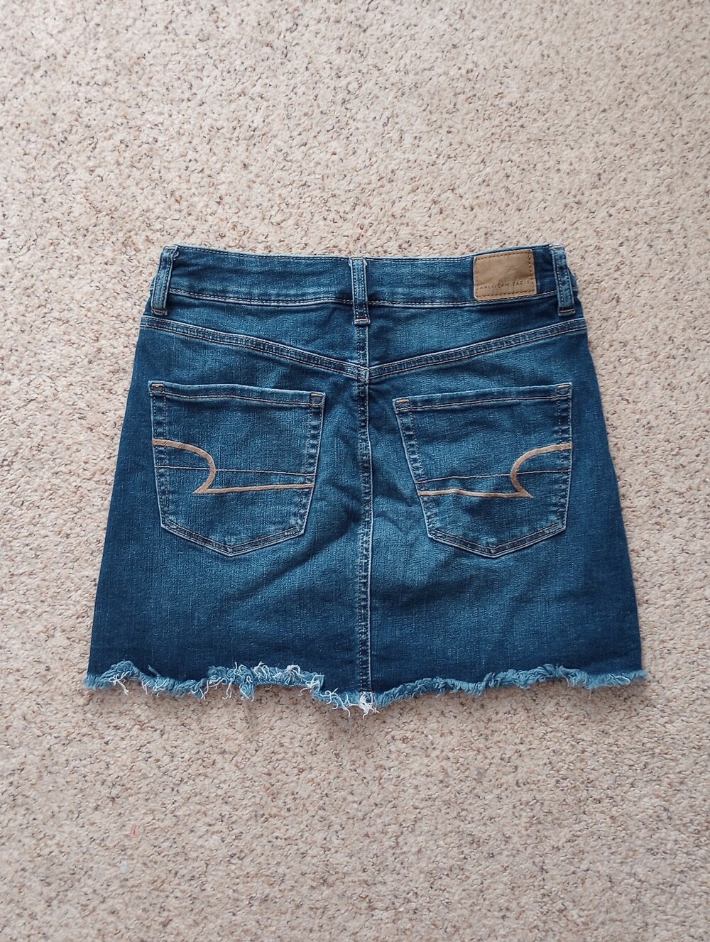 American Eagle High Rise Mini Denim Skirt Size 4